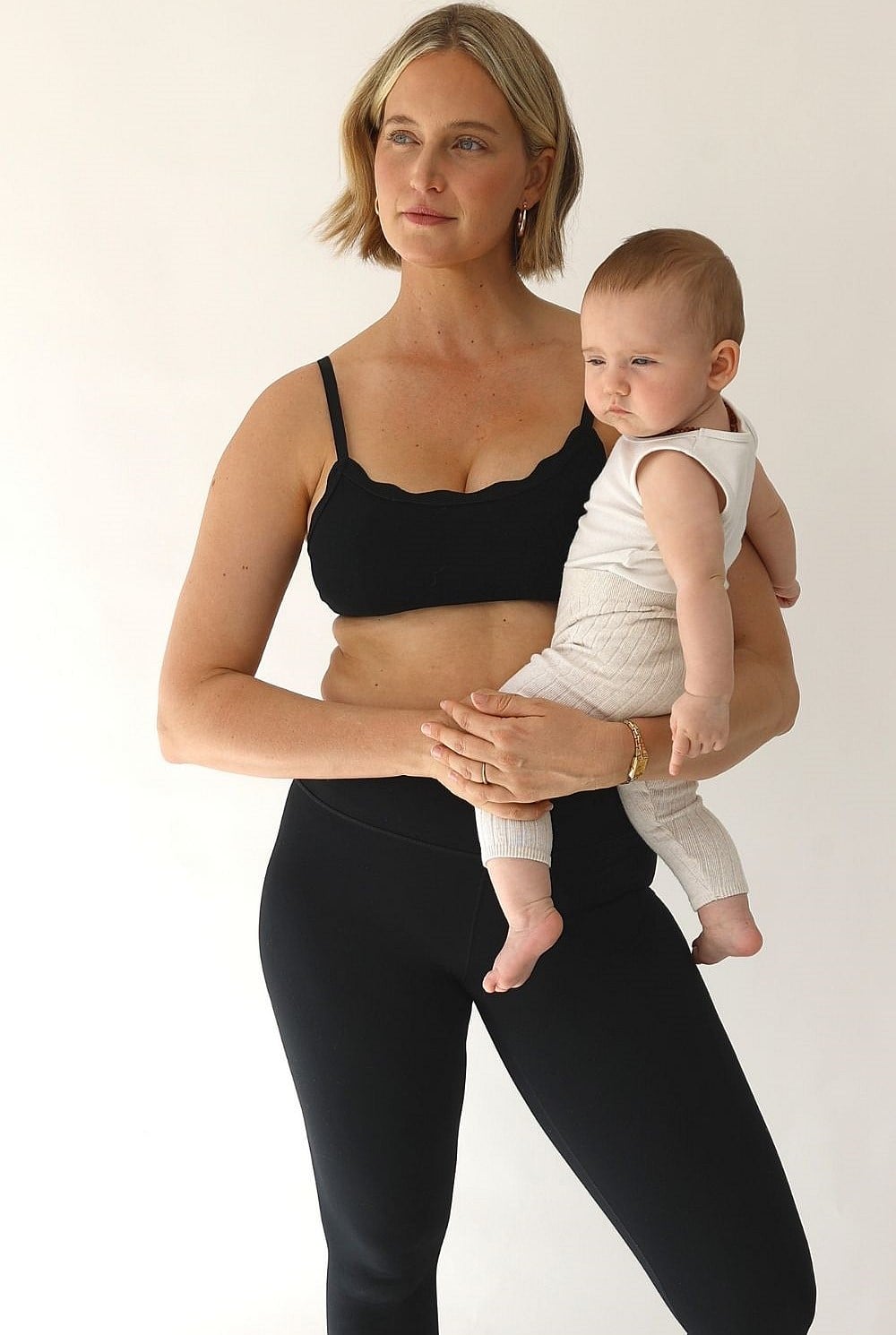Leakproof Scallop Bandeau Maternity Bralette
