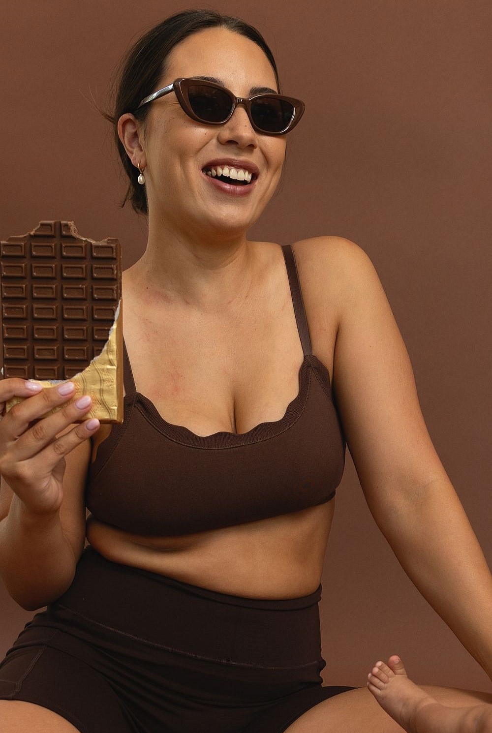 Leakproof Scallop Bandeau Maternity Bralette