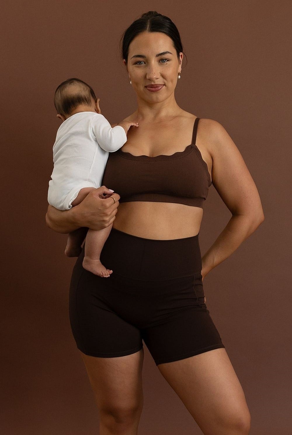 Leakproof Scallop Bandeau Maternity Bralette
