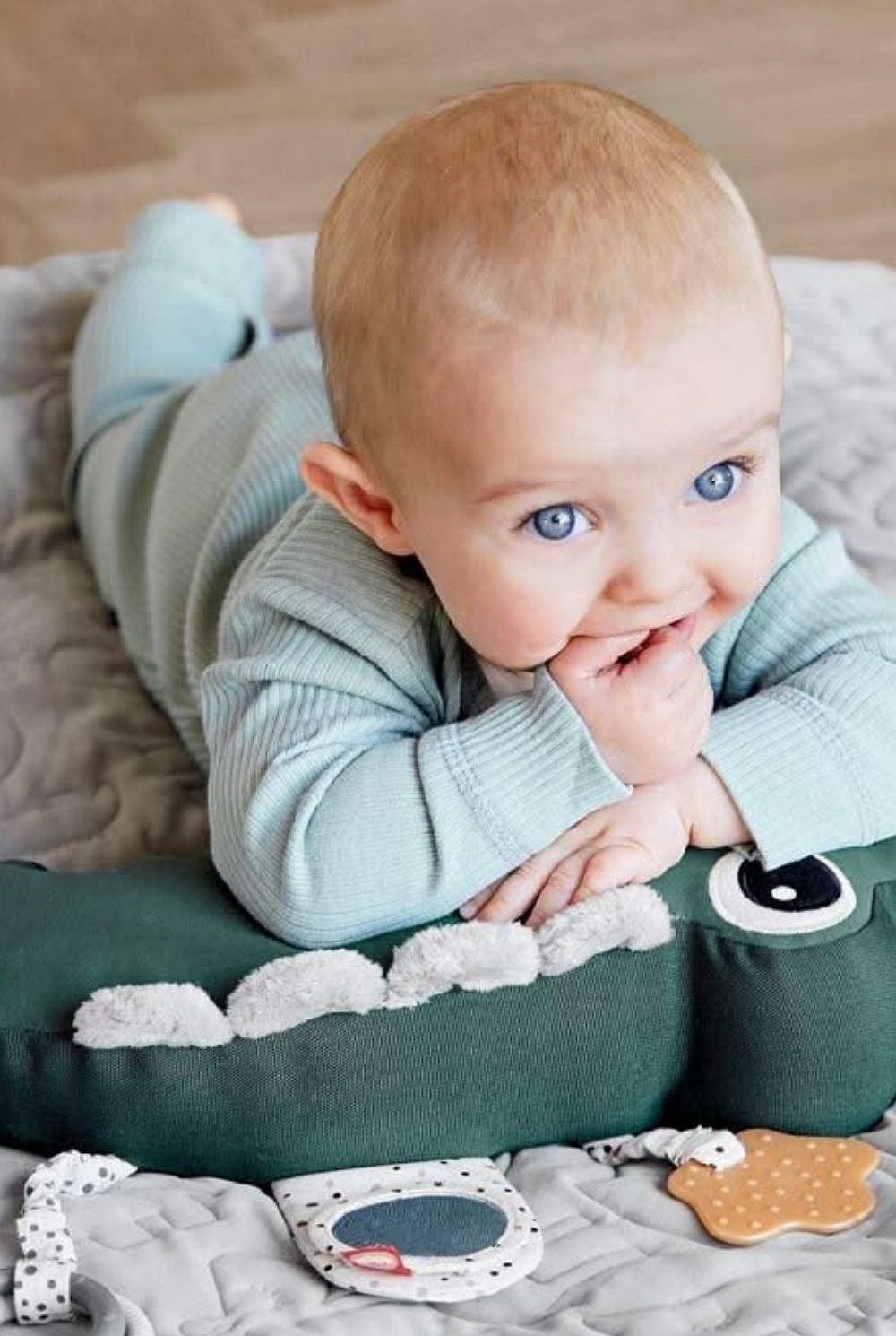 Tummy Time Activity Toy Croco