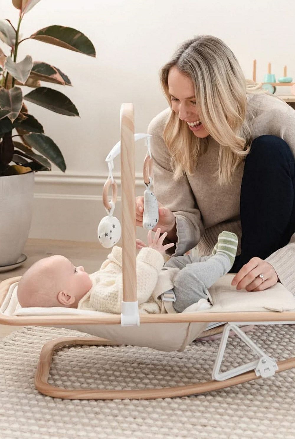 Babybee Lola Rocker - Sand