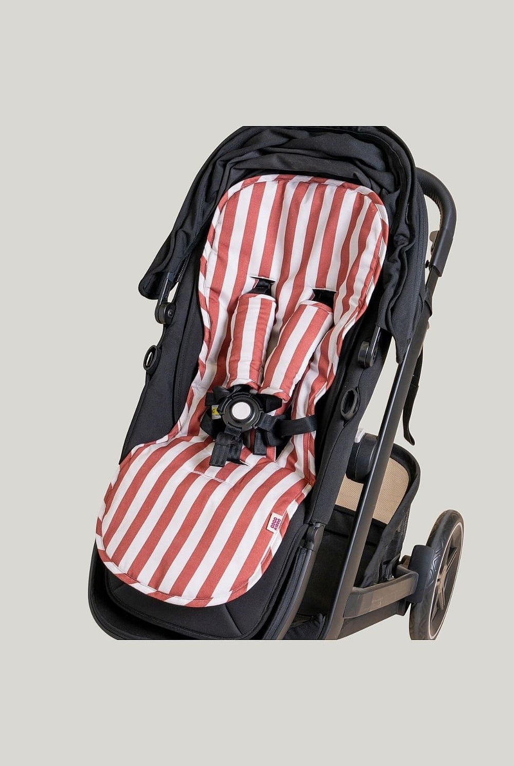 Cosy Pram Liner And Harness Protector - Berry Jam