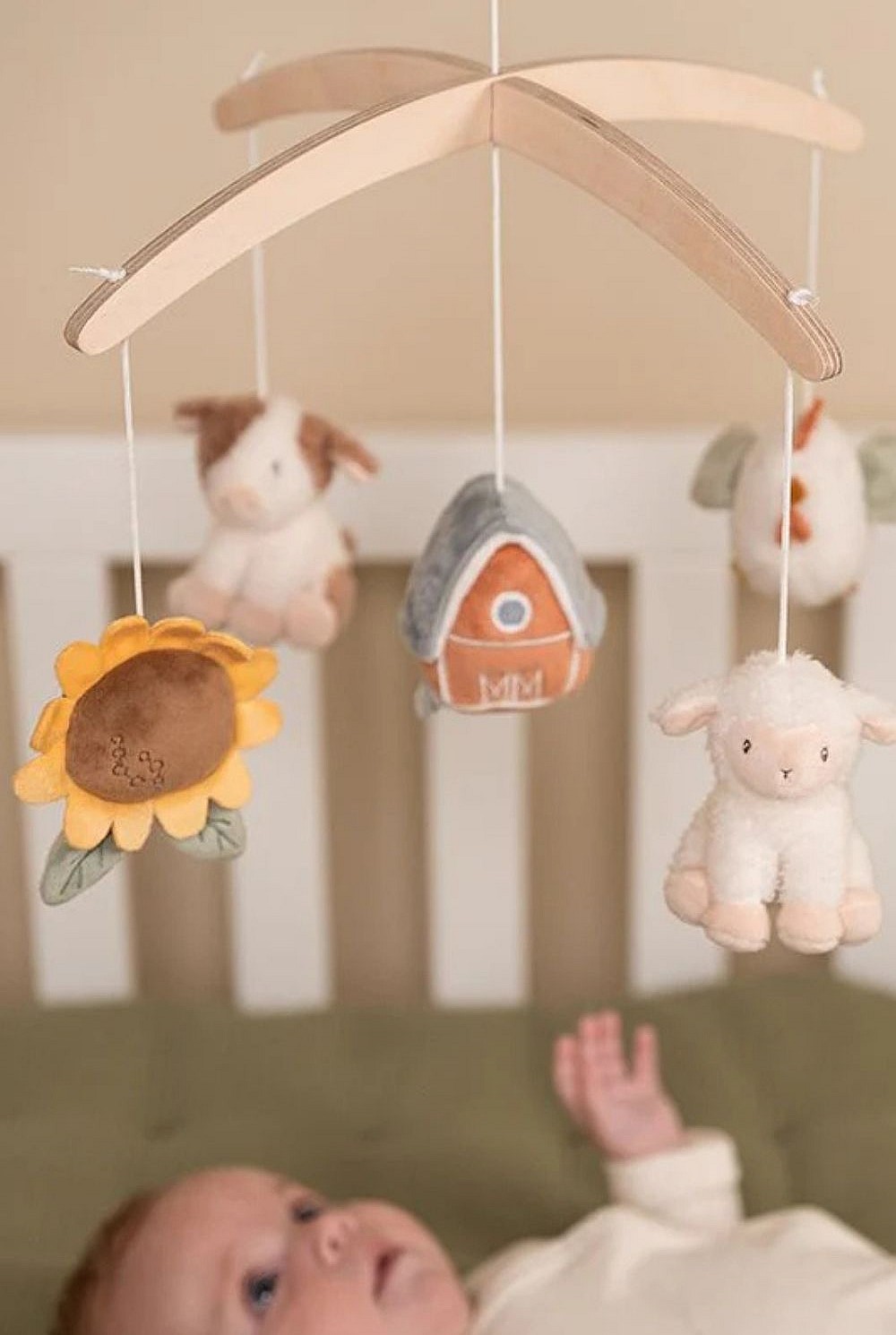 Little Farm Wooden Music Mobile