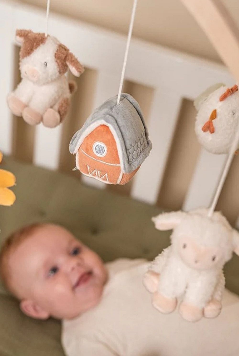 Little Farm Wooden Music Mobile