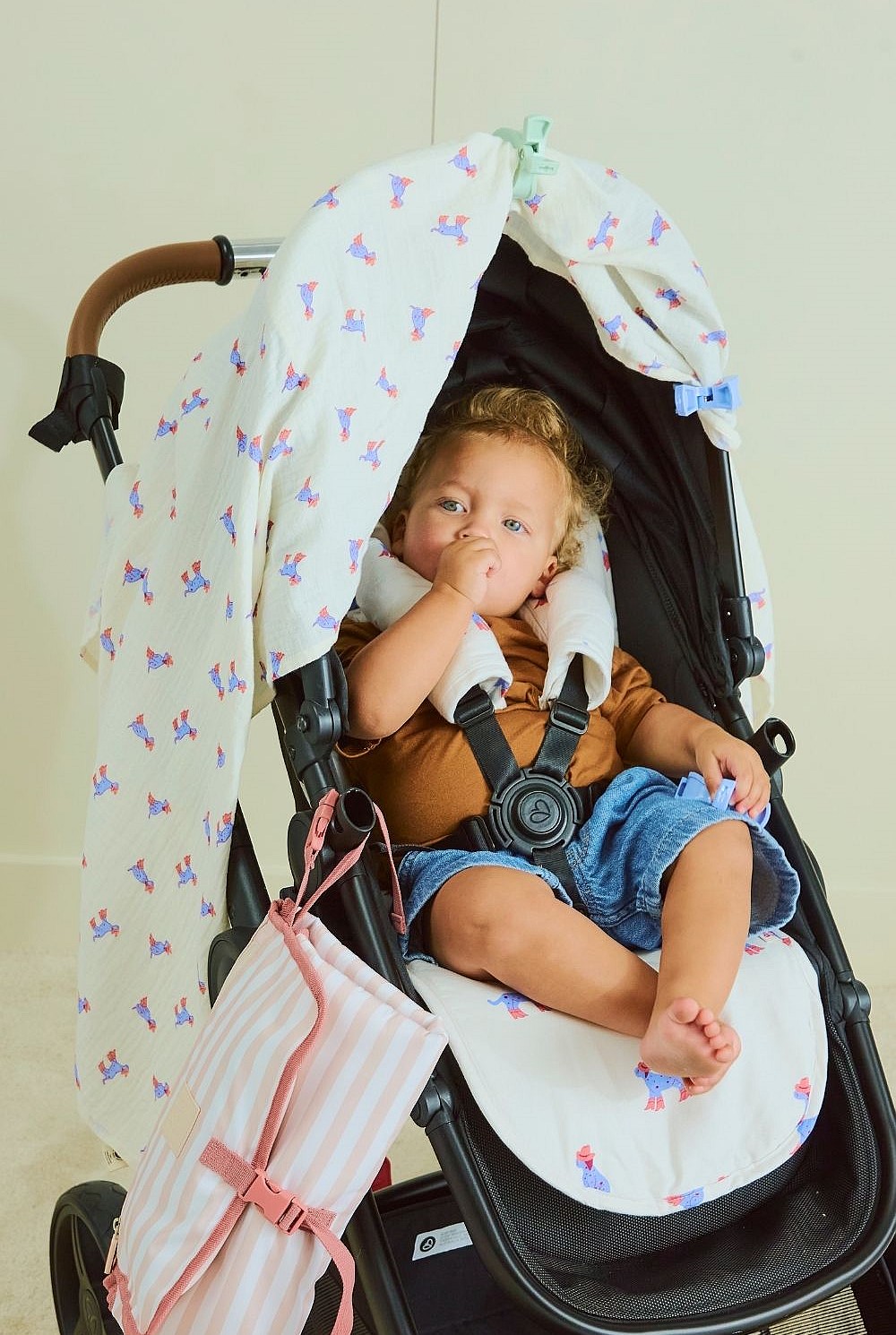 Light And Breathable Muslin Swaddle Wrap - Yeehaw Dog