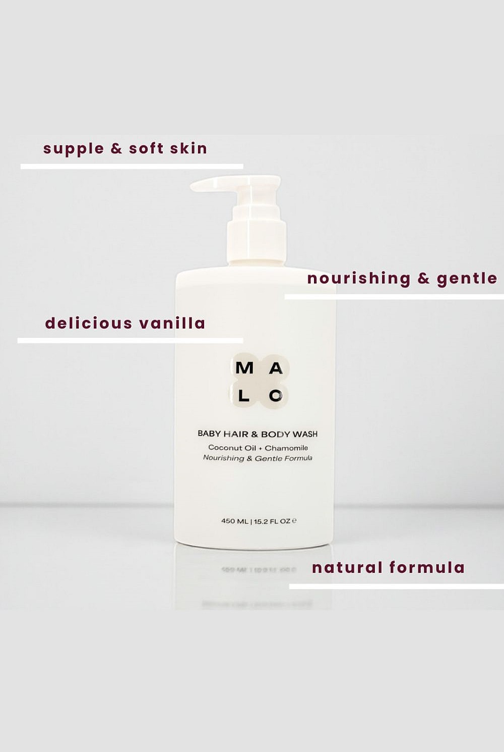 Baby Hair & Body Wash 450ml