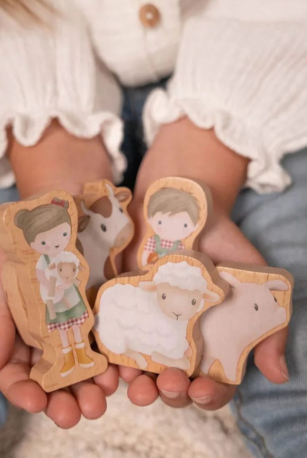 Little Farm Wooden Train Track