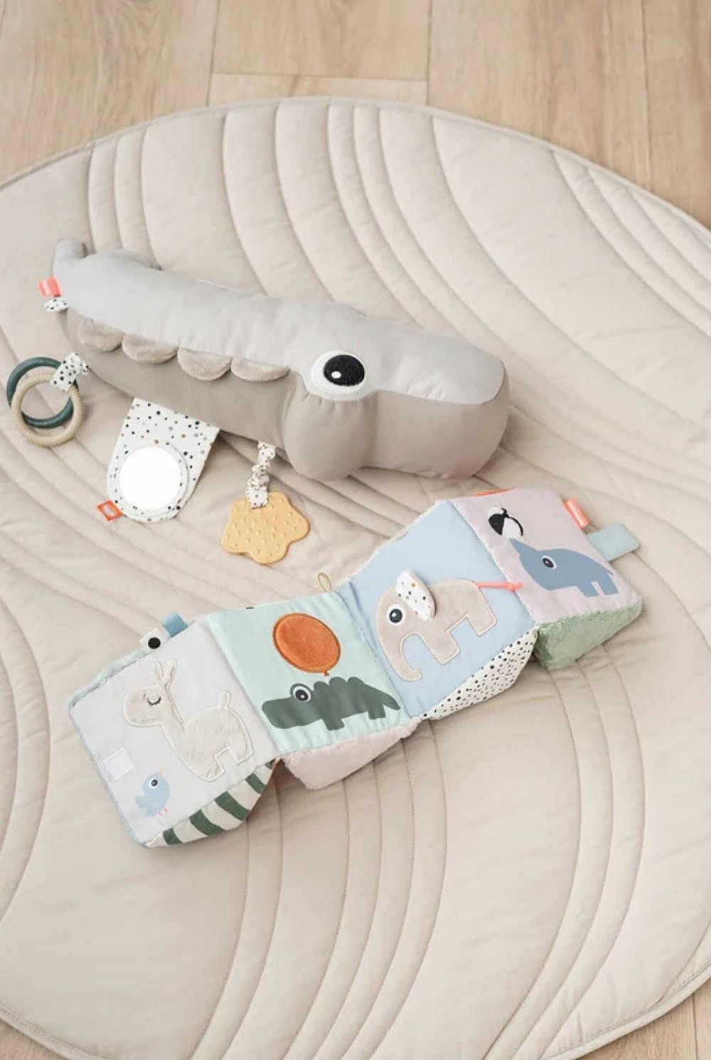 Tummy Time Activity Toy Croco