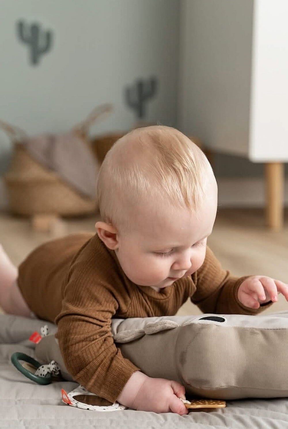 Tummy Time Activity Toy Croco