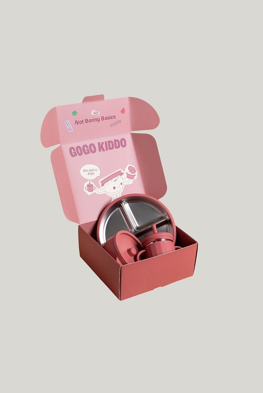 Fun Firsts Stainless Steel Feeding Set