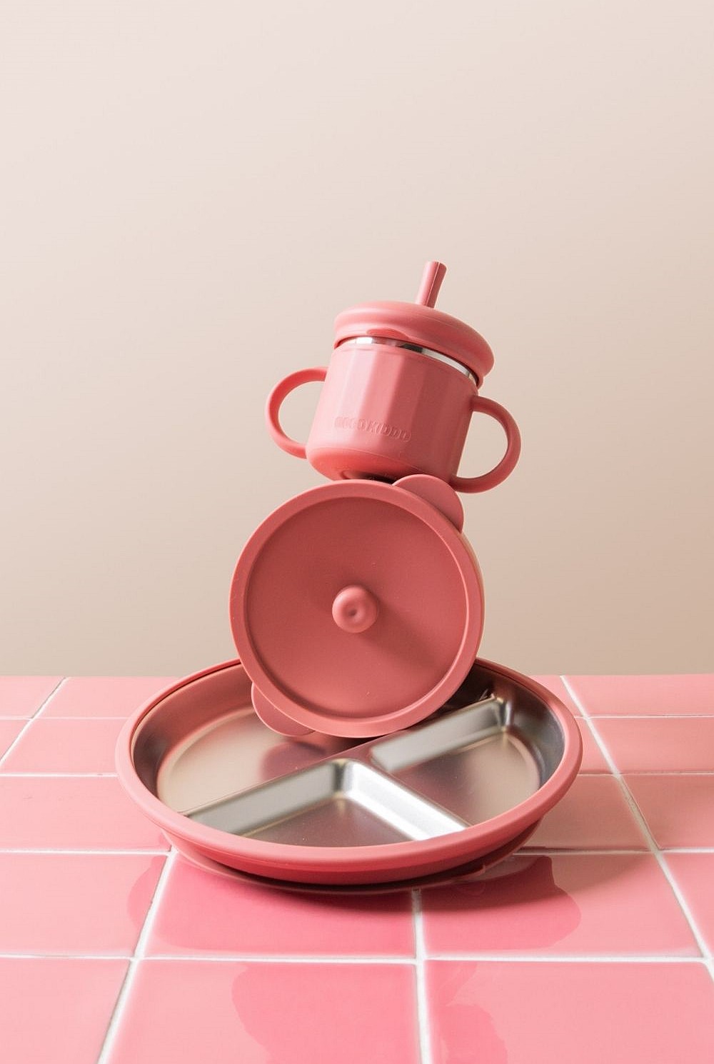 Fun Firsts Stainless Steel Feeding Set