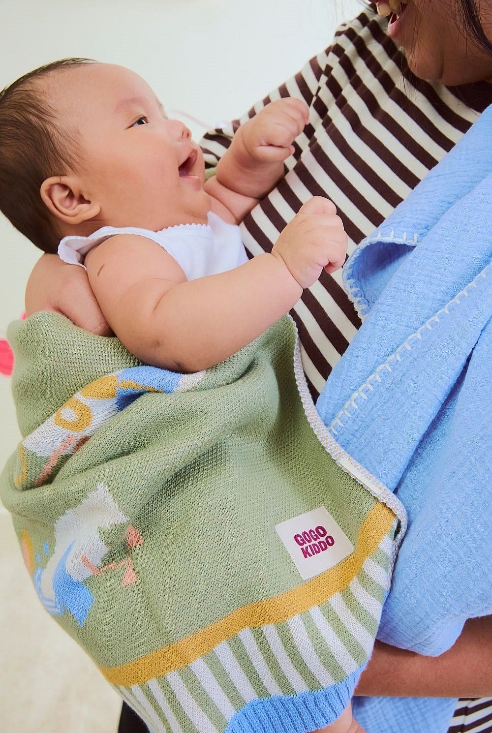 Cosy Baby Blanket - Gulls Gone Fishing