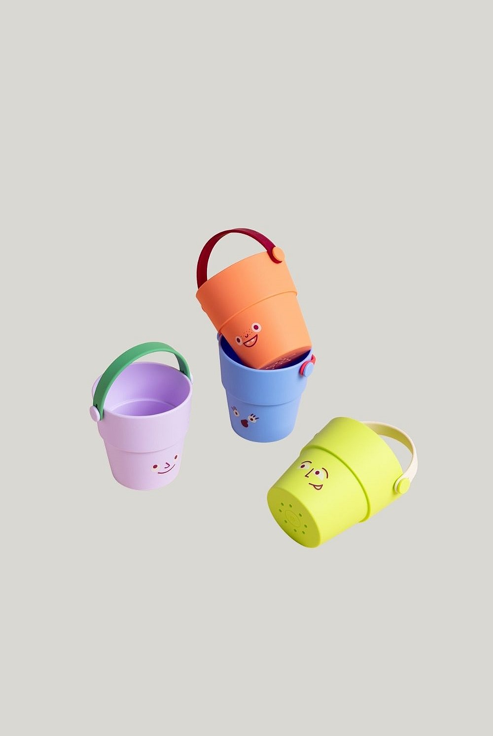 Bath Toy Set - Very Fun Holey Buckets