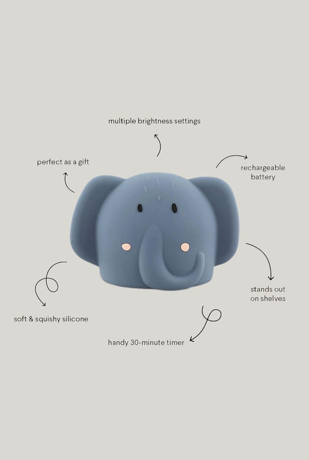 Night Light - Mrs Elephant