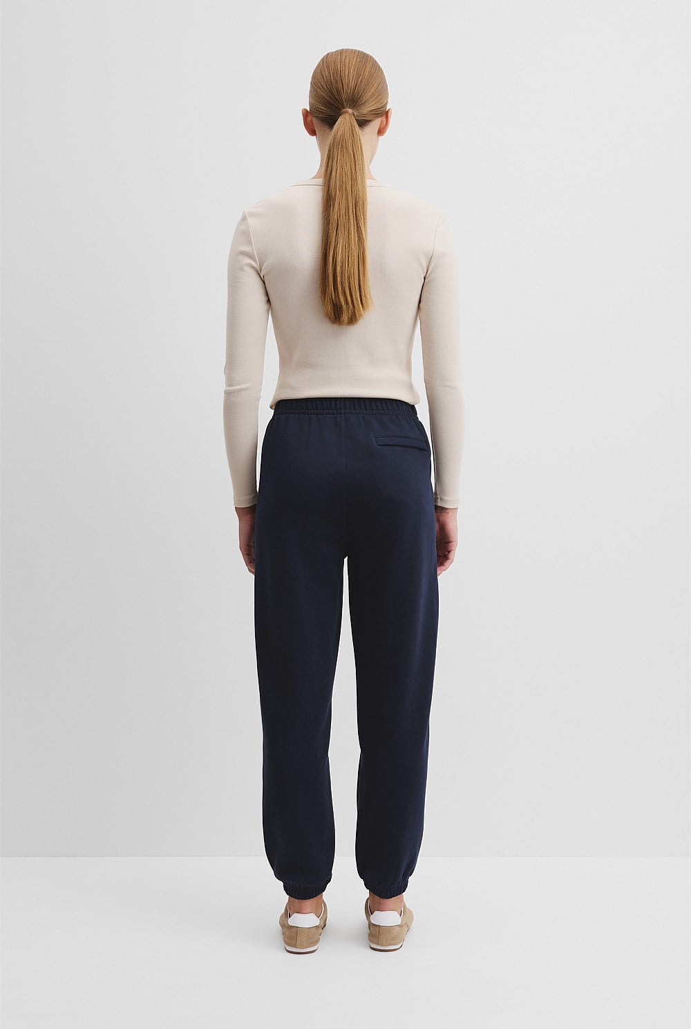 Australian Good Earth Cotton Cuffed Track Pant