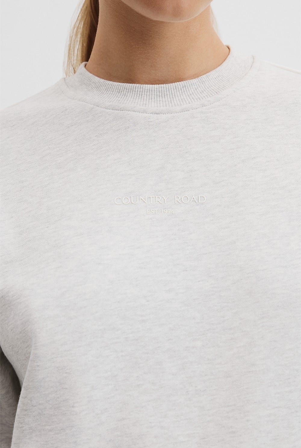 Tipped Crew Neck Sweat