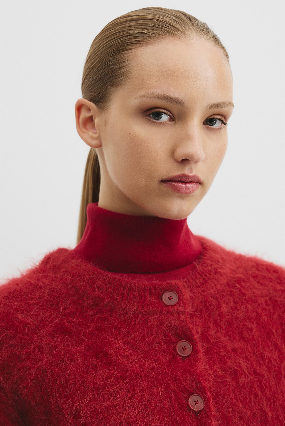 Long Sleeve Fluffy Cardigan