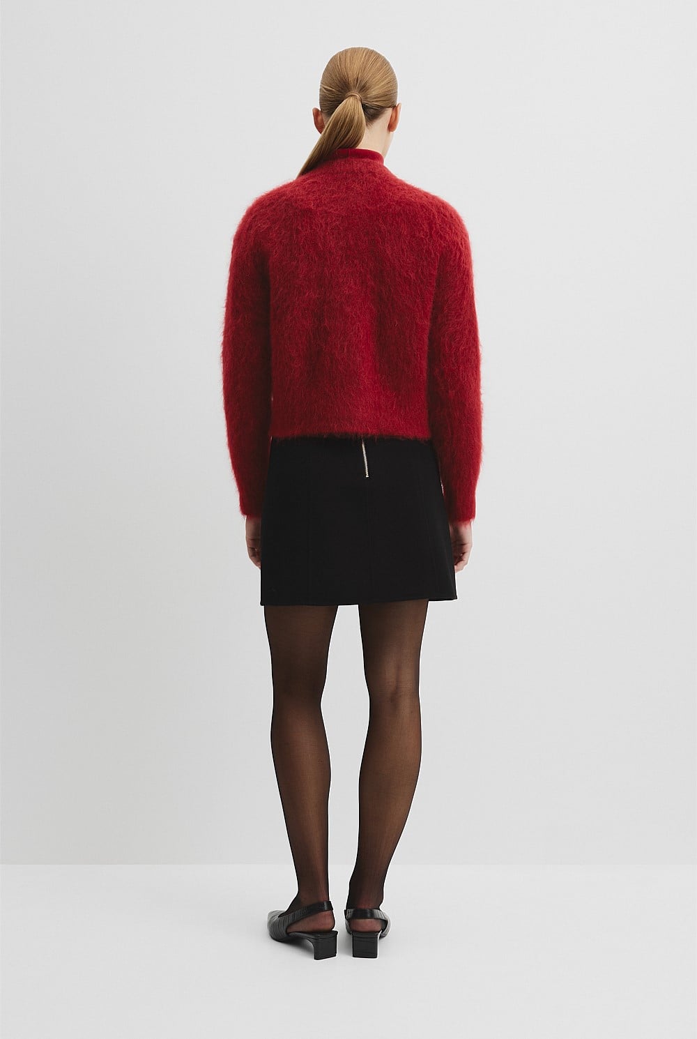 Long Sleeve Fluffy Cardigan