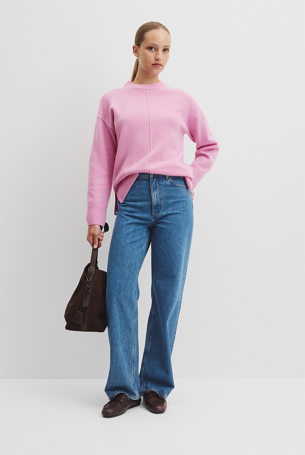 Merino Crew Neck Knit