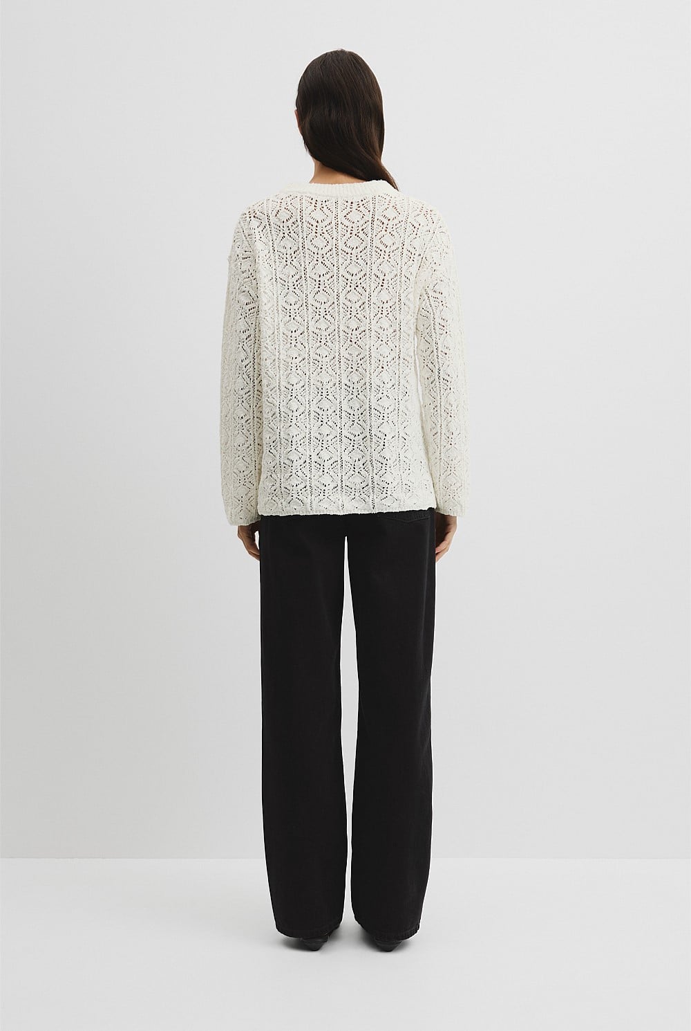 Boucle Lace Knit