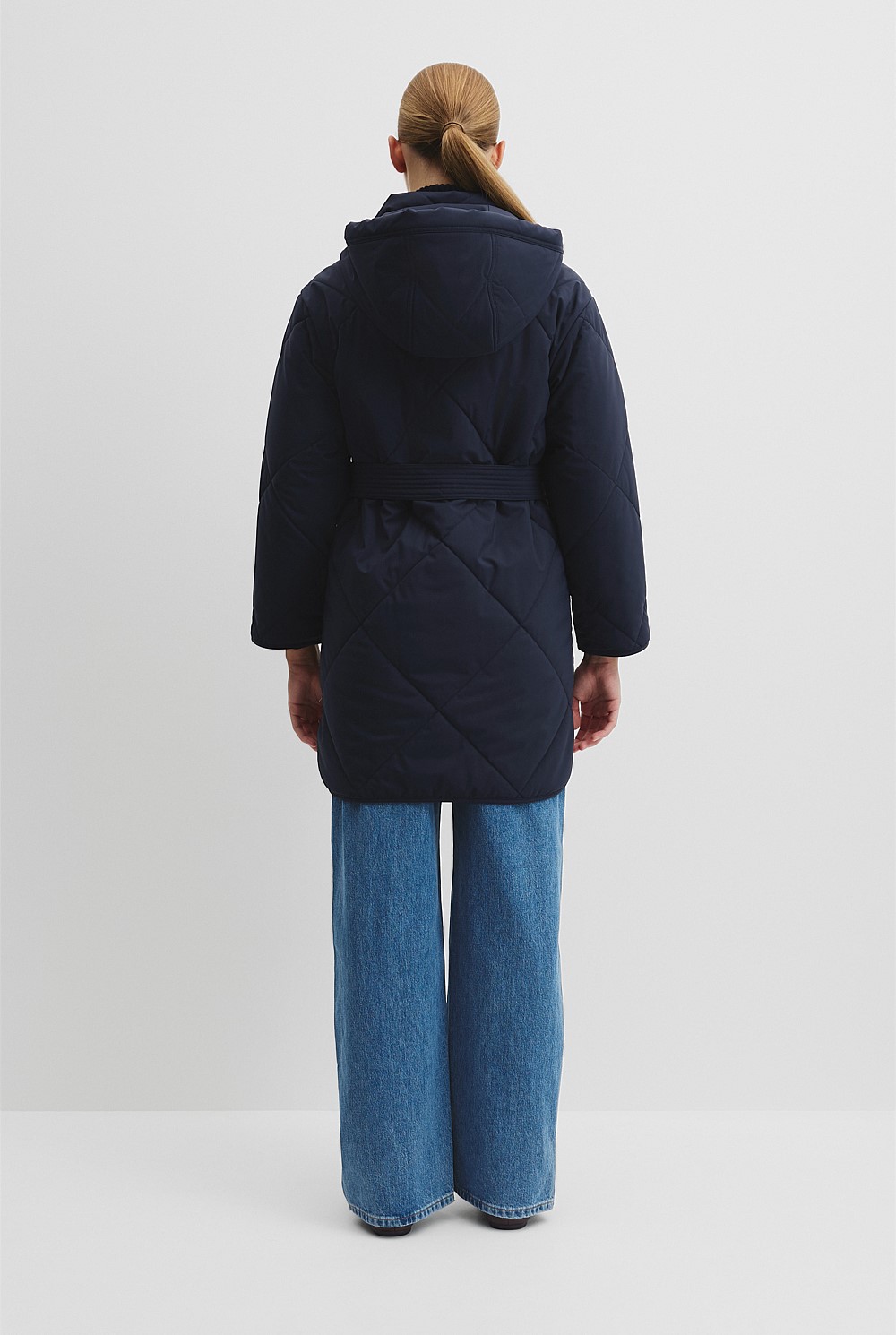 Longline Puffer Coat