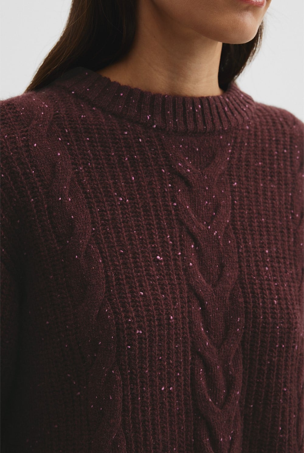 Longline Cable Knit