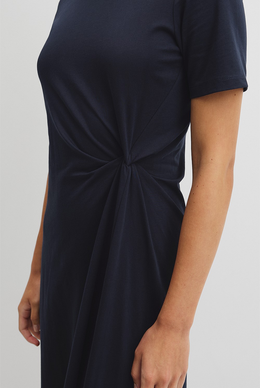 Australian Cotton Twist Jersey Dress