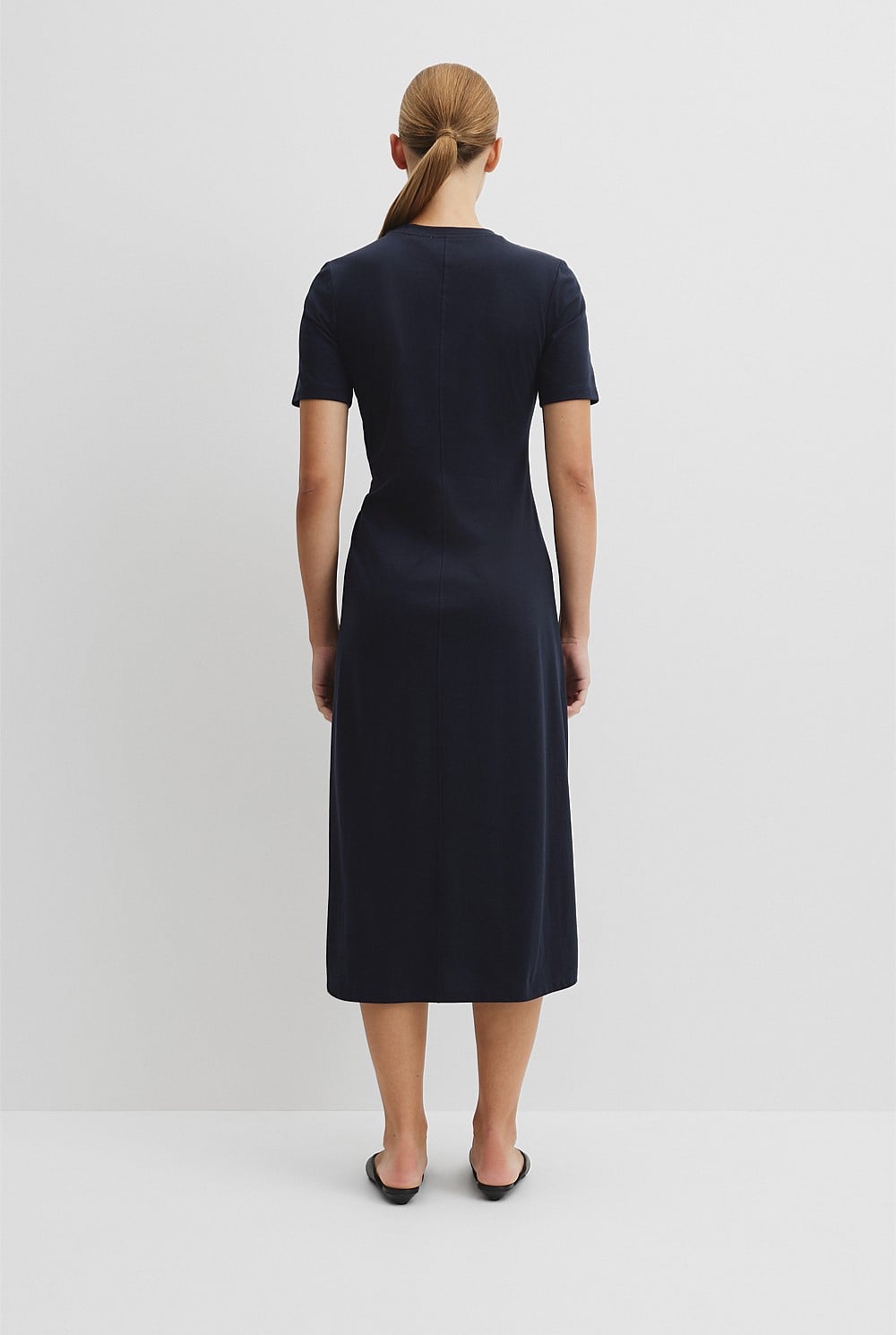 Australian Cotton Twist Jersey Dress