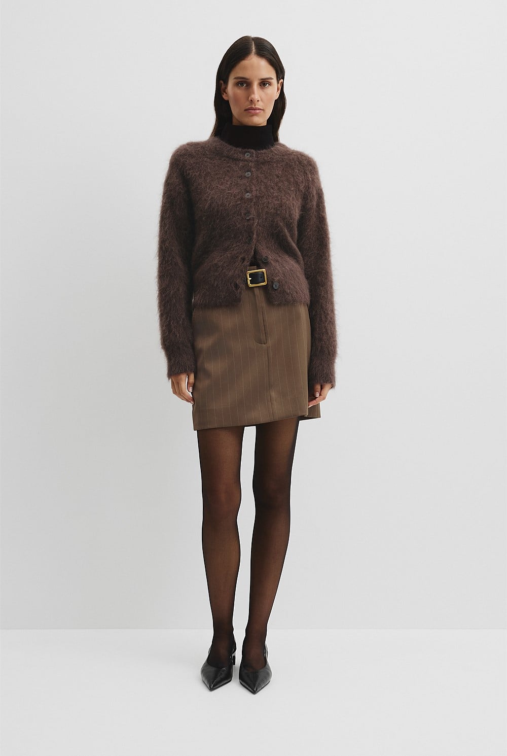 Long Sleeve Fluffy Cardigan