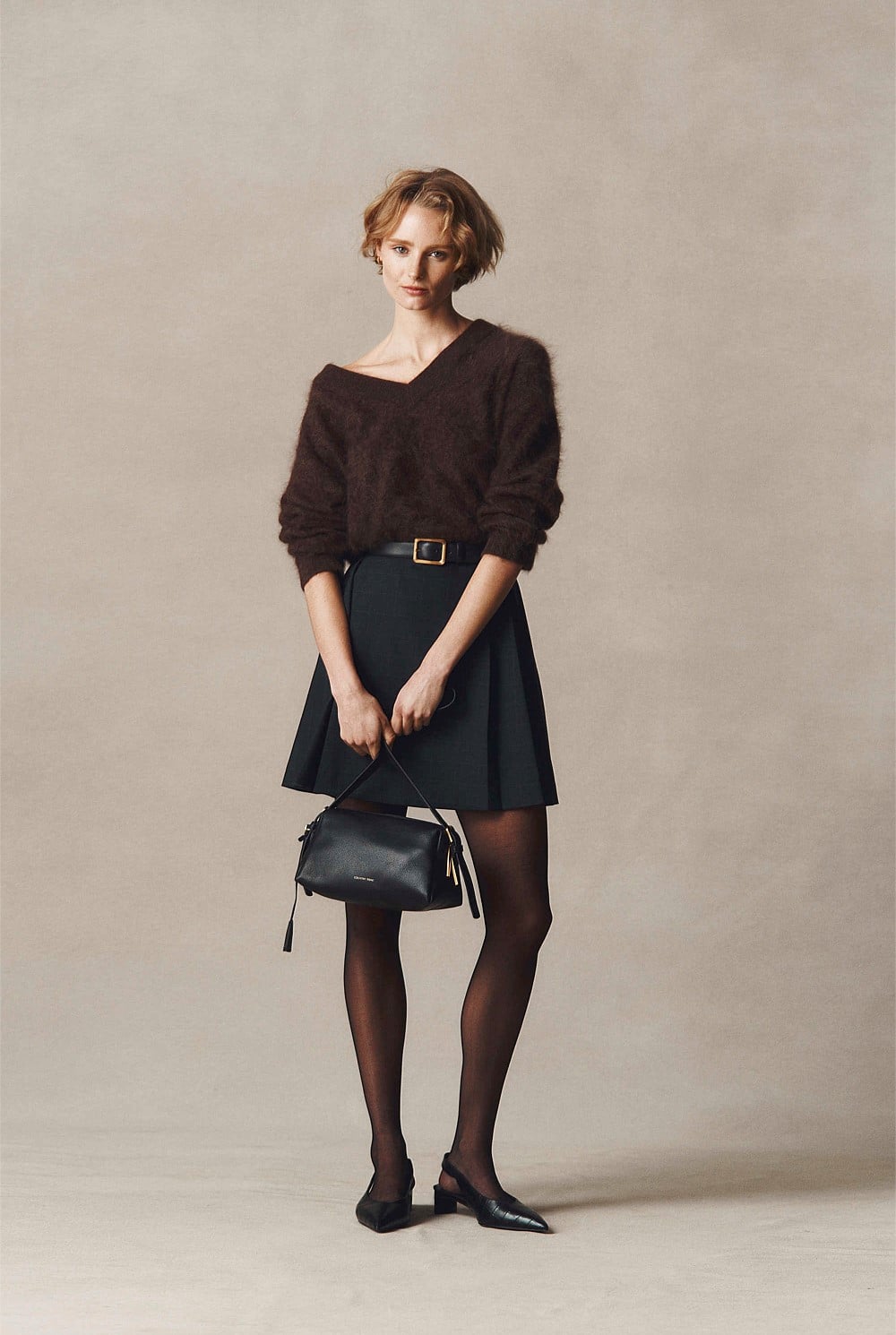 Cashmere V-Neck Knit