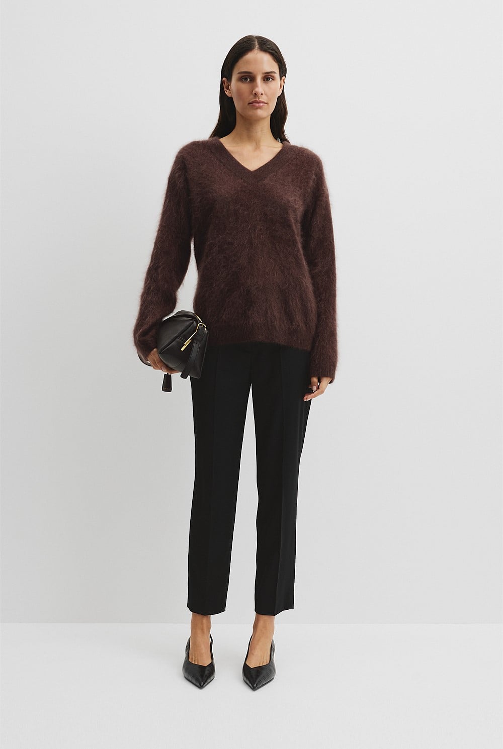 Cashmere V-Neck Knit