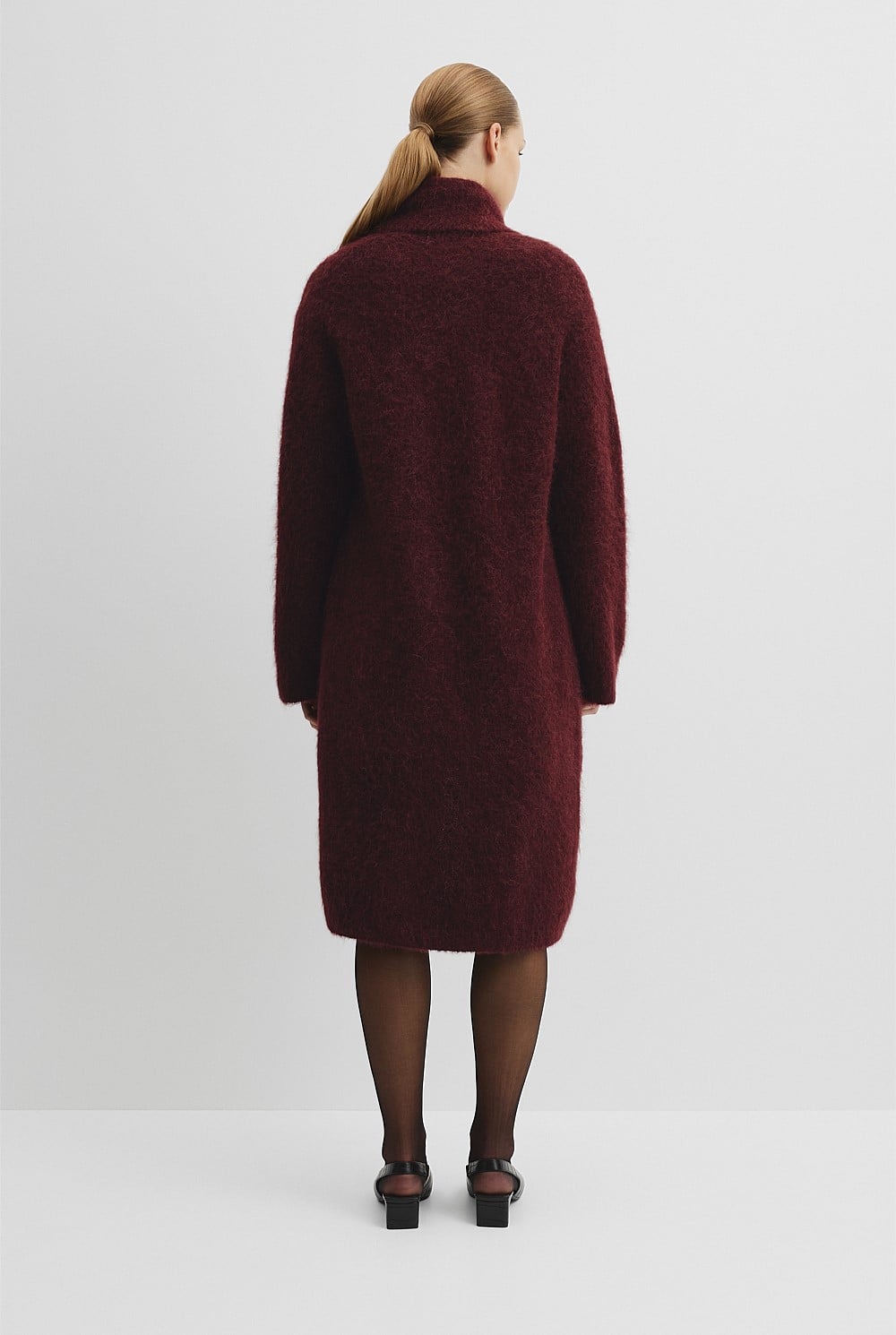 Fluffy Longline Cardigan