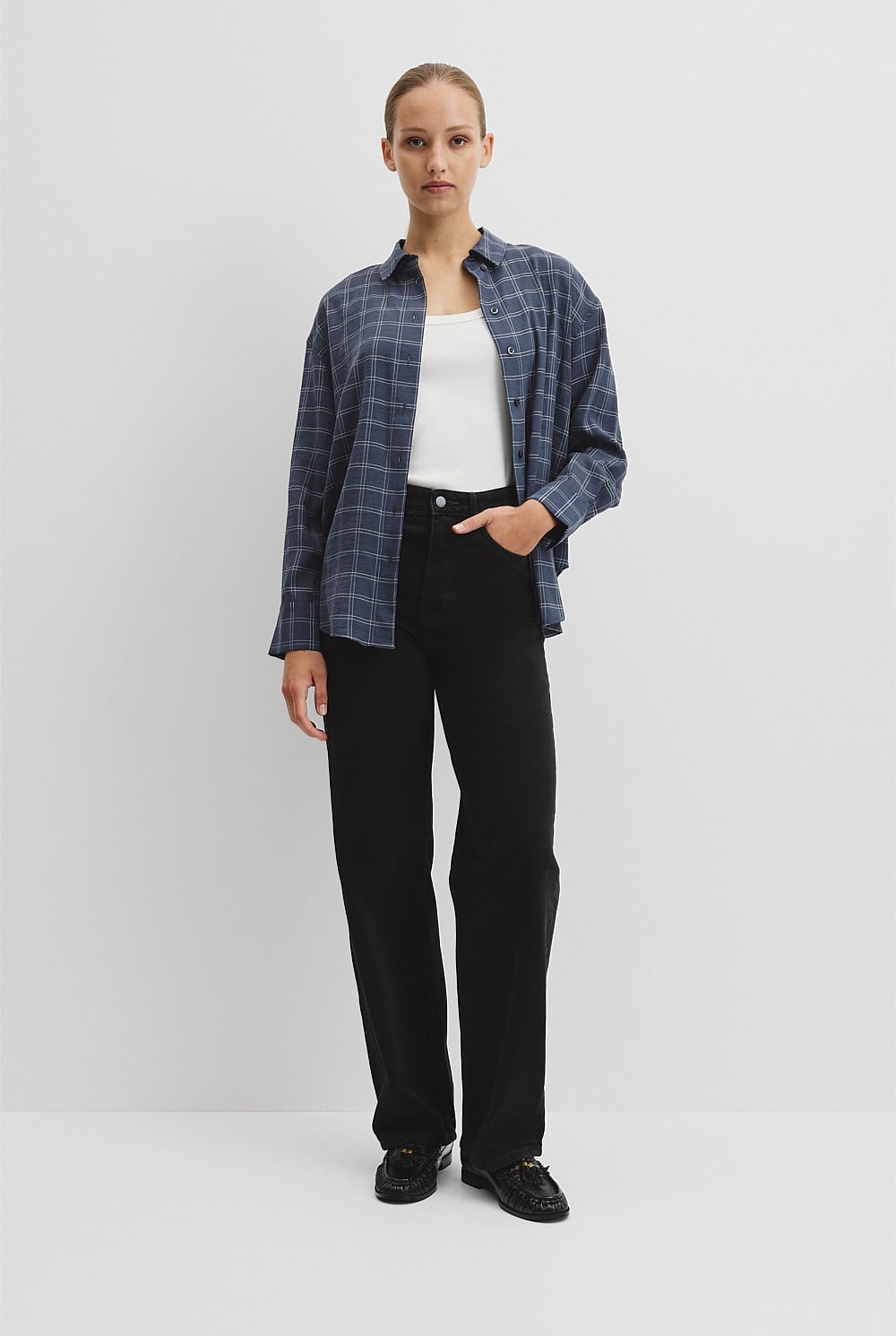 Relaxed Check Shirt