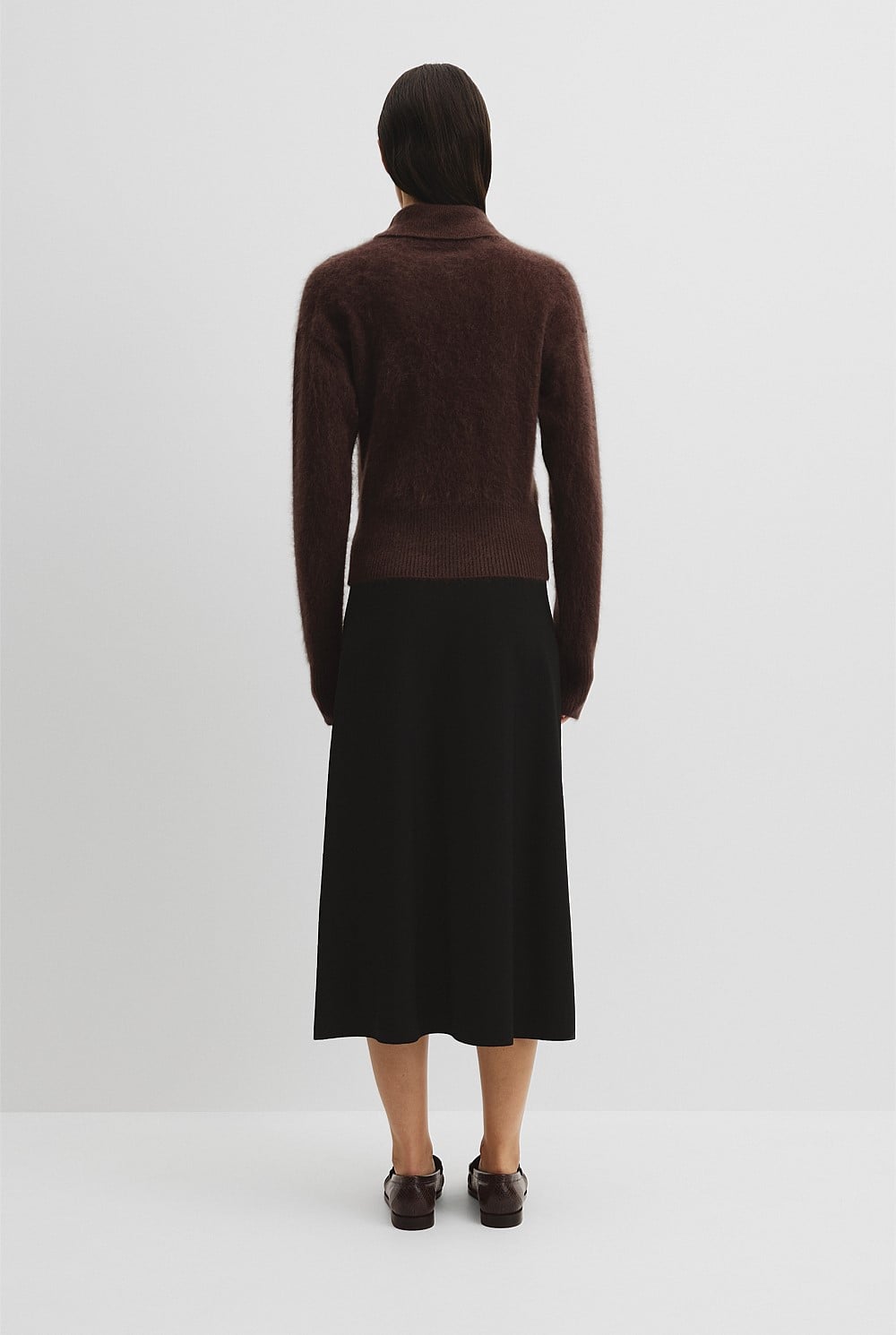 Cashmere Roll Neck Knit