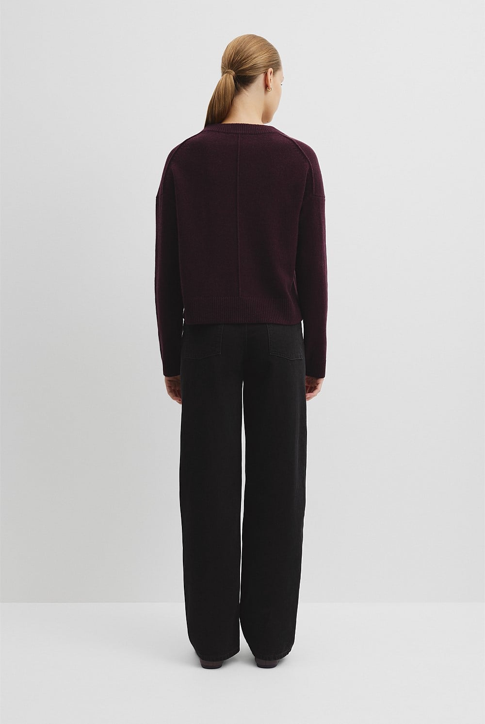 V-Neck Merino Knit