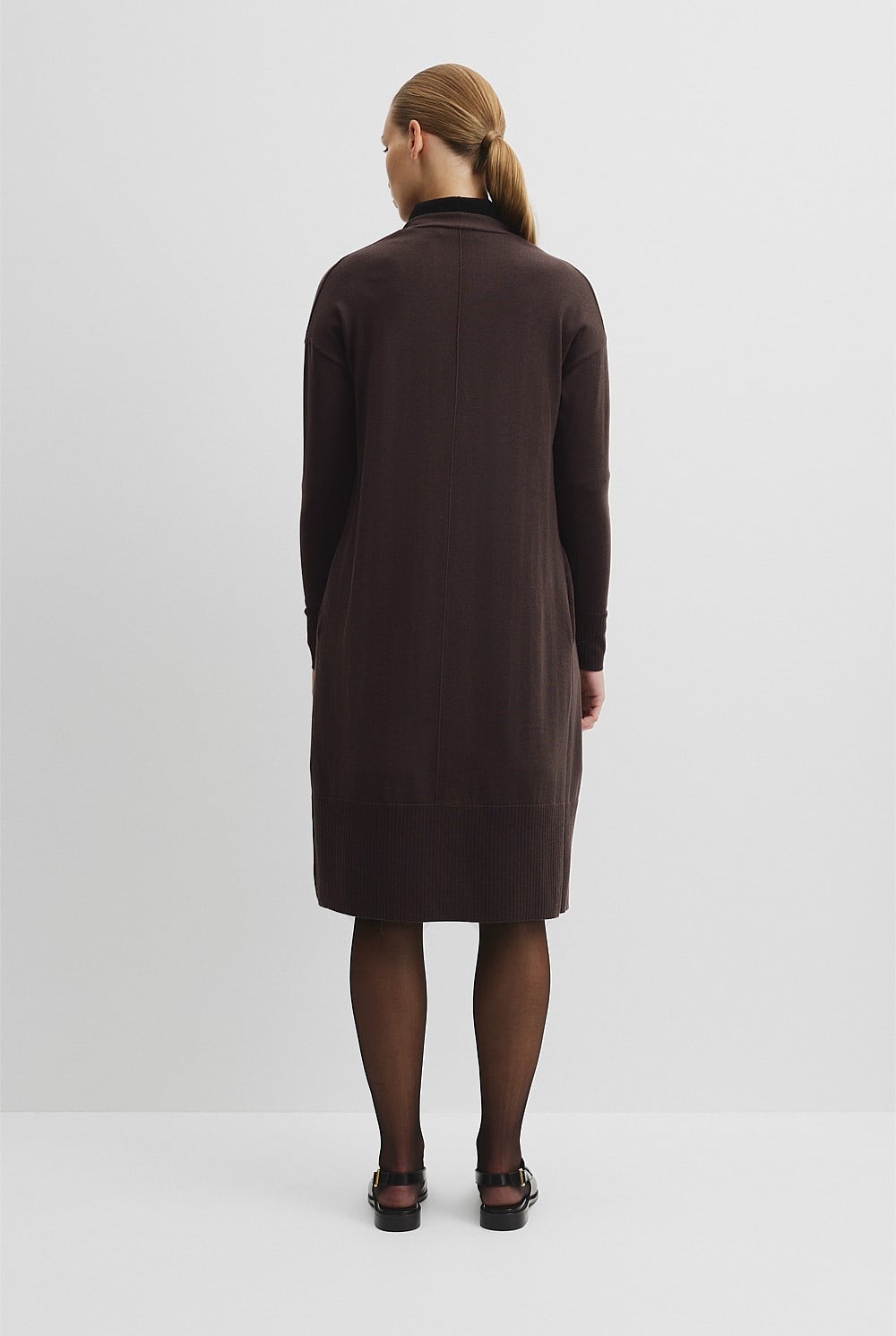Lightweight Merino Longline Cardigan
