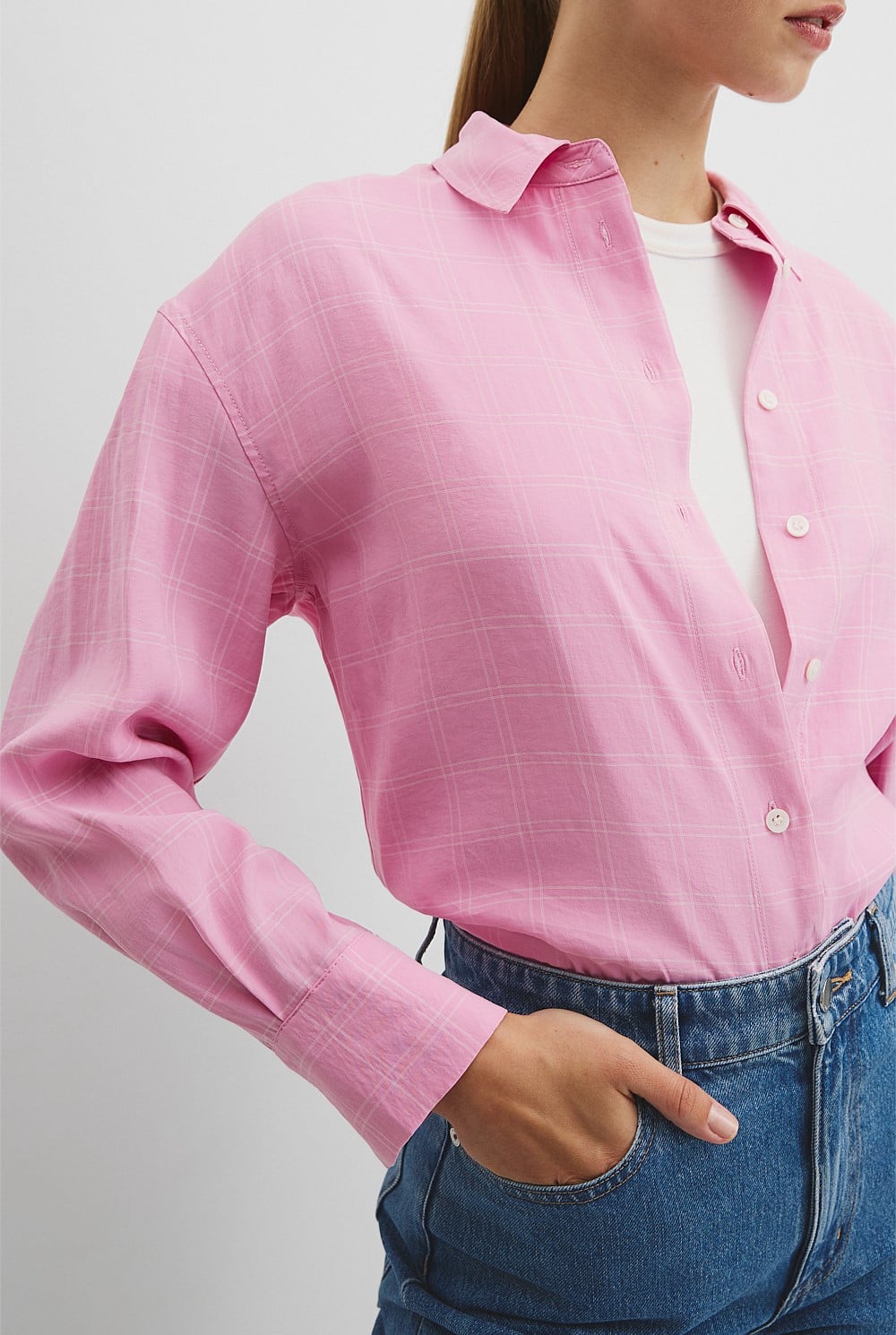 Relaxed Check Shirt