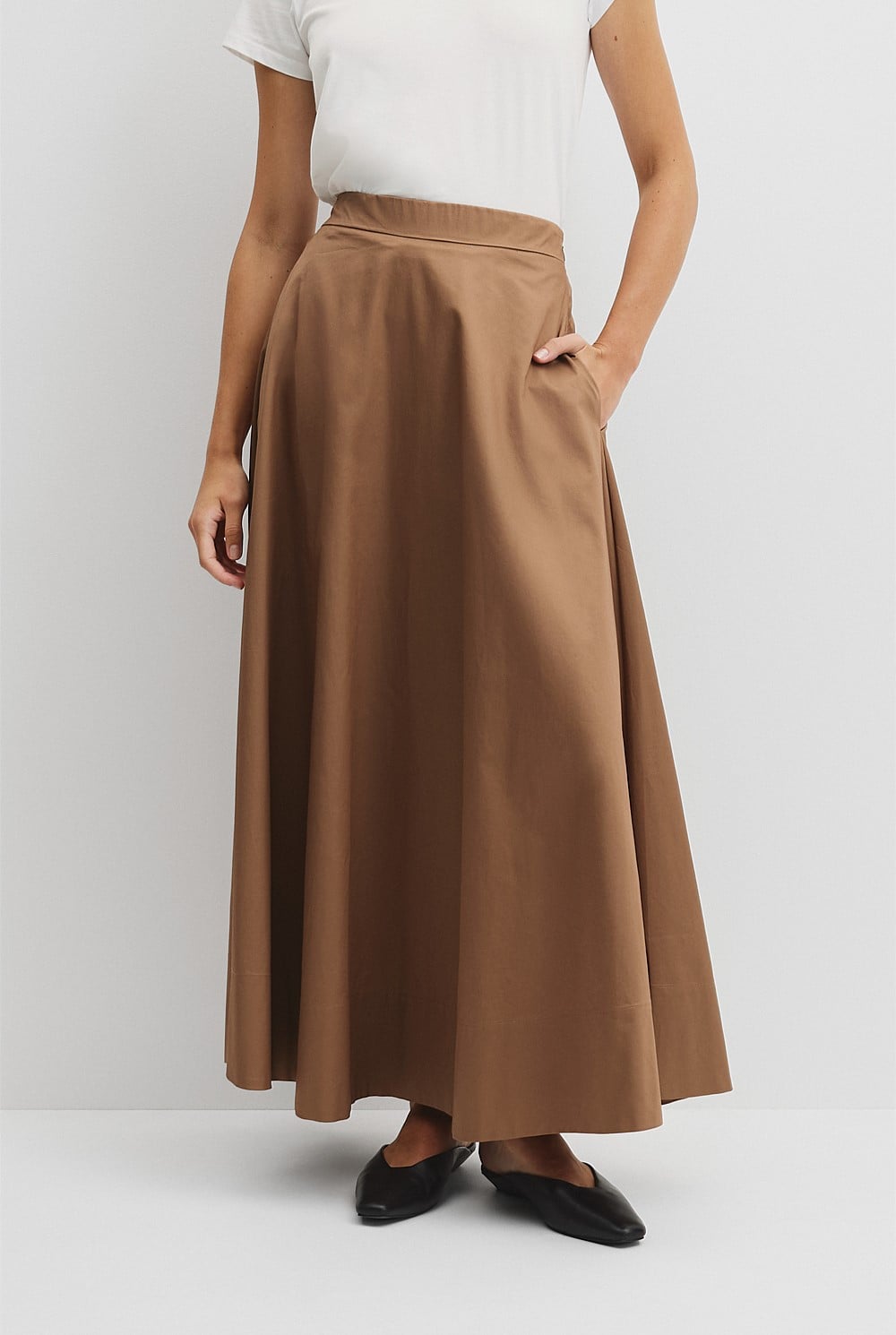 Dirndl Maxi Skirt