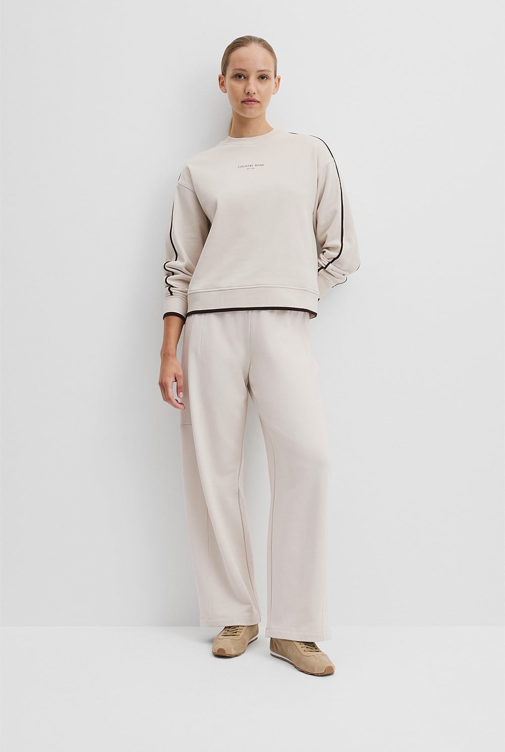 Tipped Crew Neck Sweat