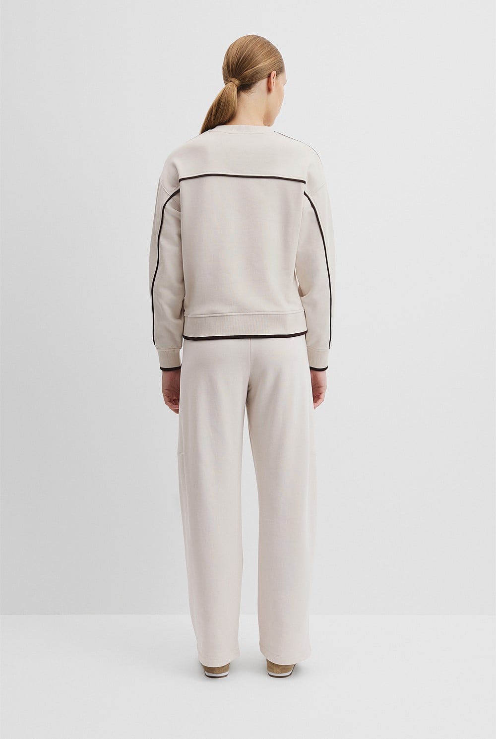 Tipped Crew Neck Sweat