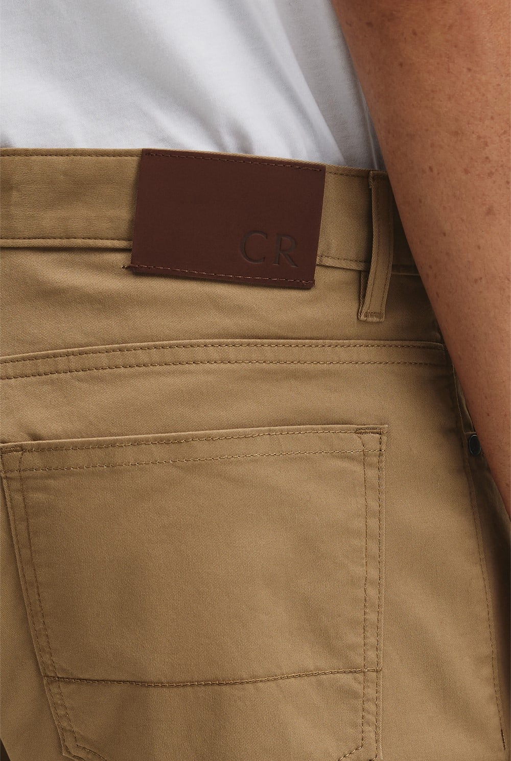 Australian Cotton Tapered Five Pocket Pant