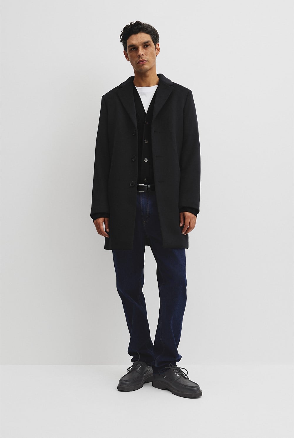 Single Breasted Overcoat