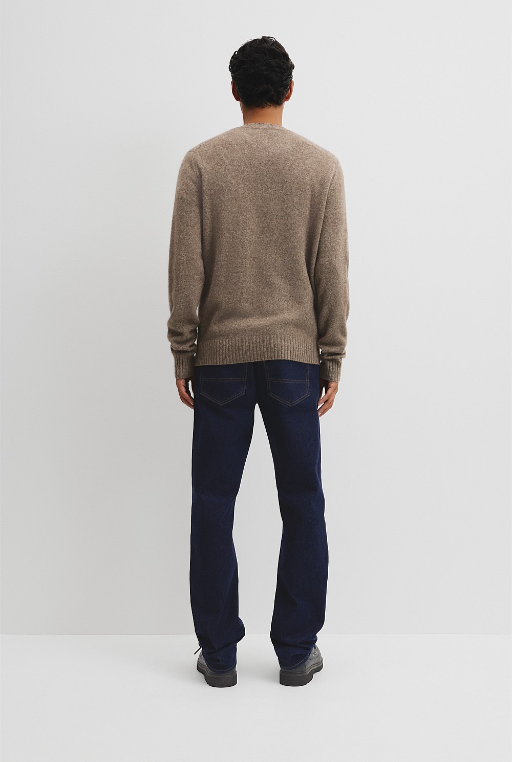 Merino Wool Yak Crew Neck Knit
