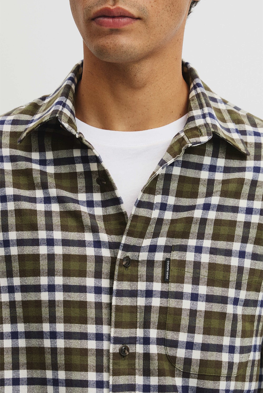 Regular Fit Flannel Check Shirt
