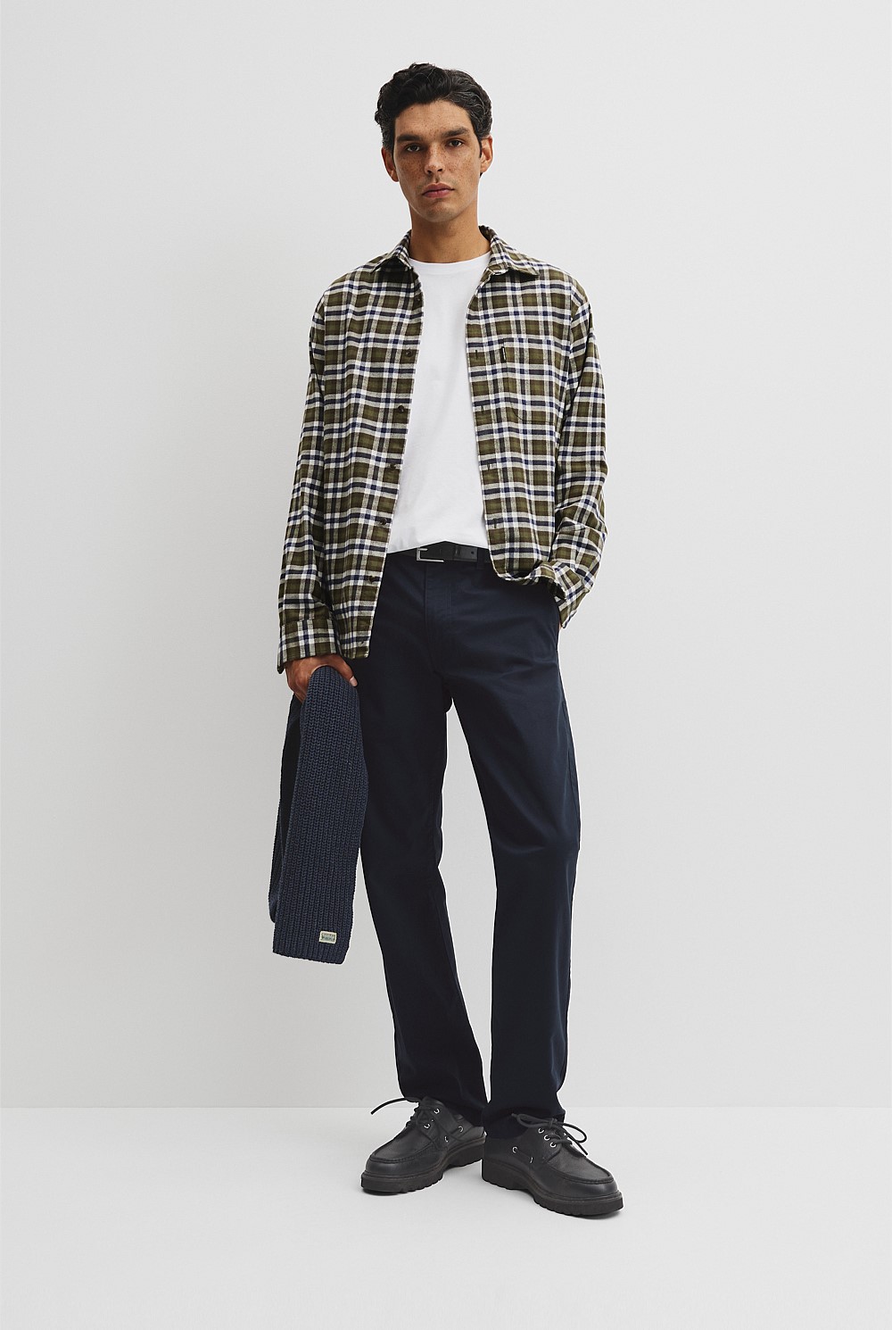Regular Fit Flannel Check Shirt