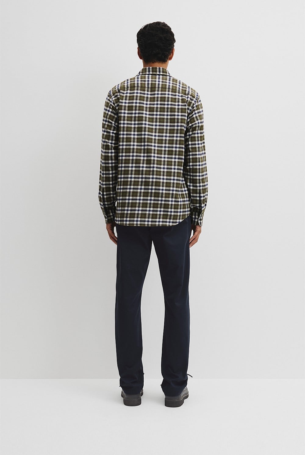 Regular Fit Flannel Check Shirt