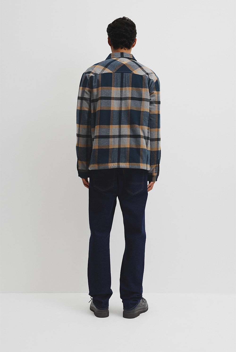 Check Sherpa Overshirt