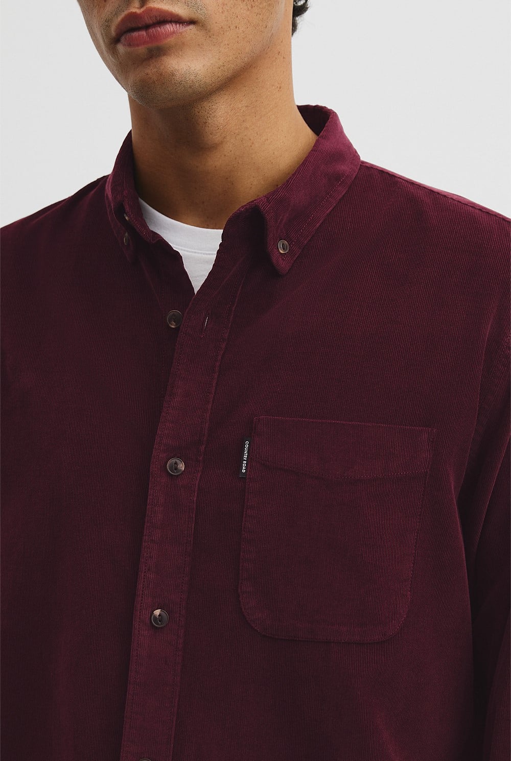 Regular Fit Corduroy Shirt