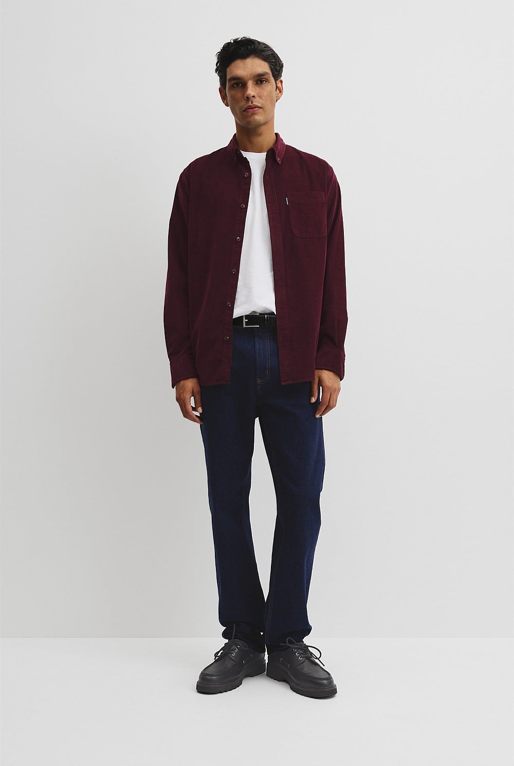 Regular Fit Corduroy Shirt