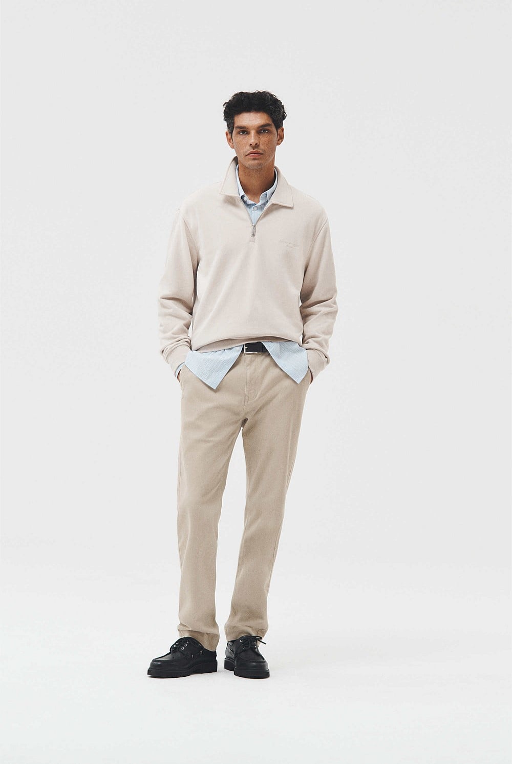 Australian Cotton Collar Sweat